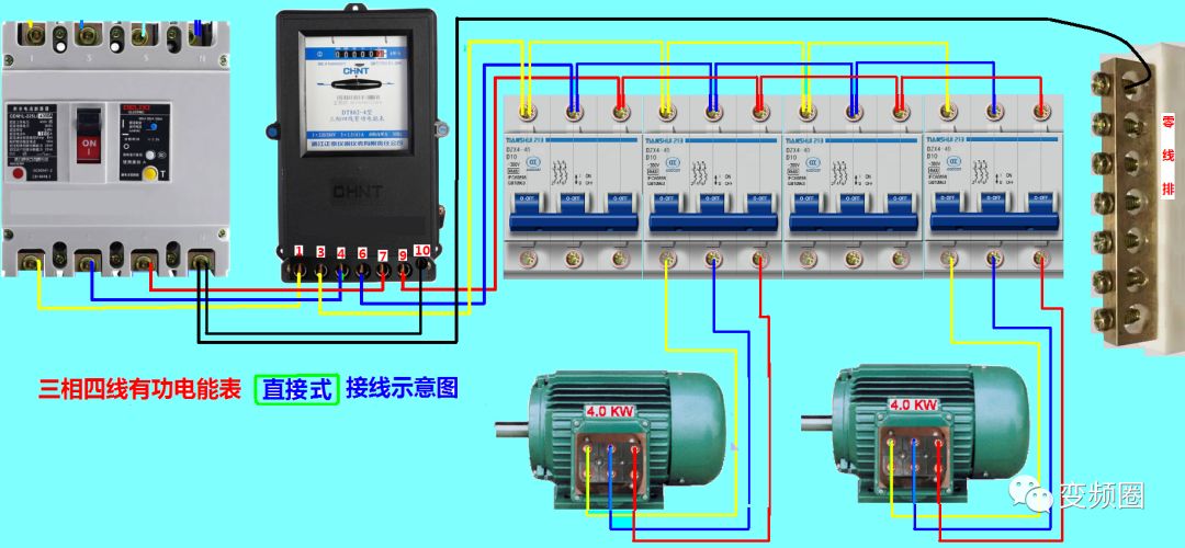 105例电气实物接线高清彩图，一看就懂，简单直观！的图94