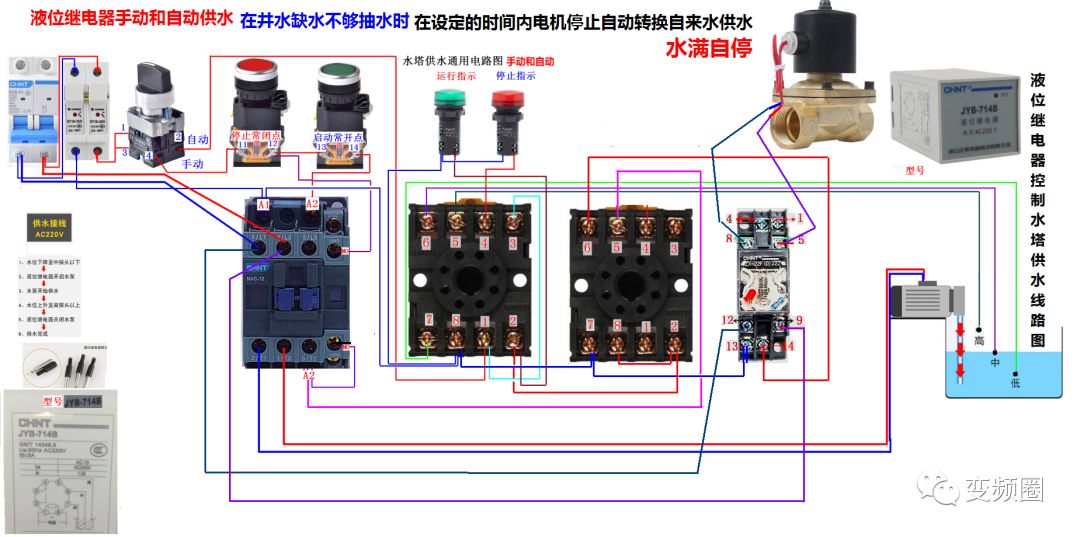 105例电气实物接线高清彩图，一看就懂，简单直观！的图51