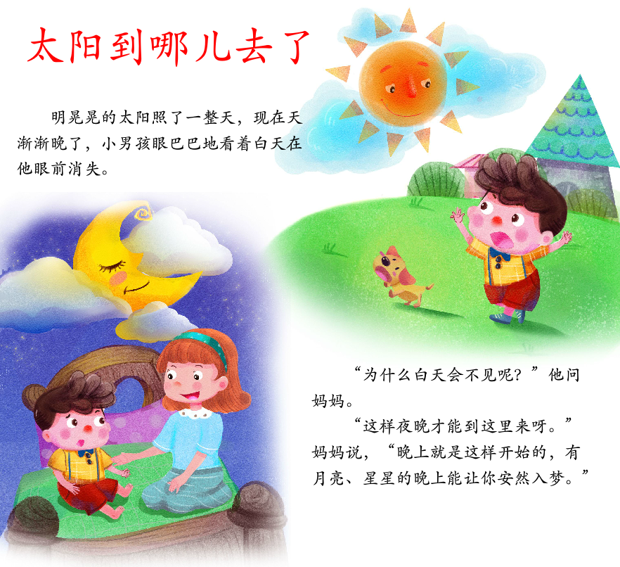 【绘本故事】《太阳到哪儿去了》