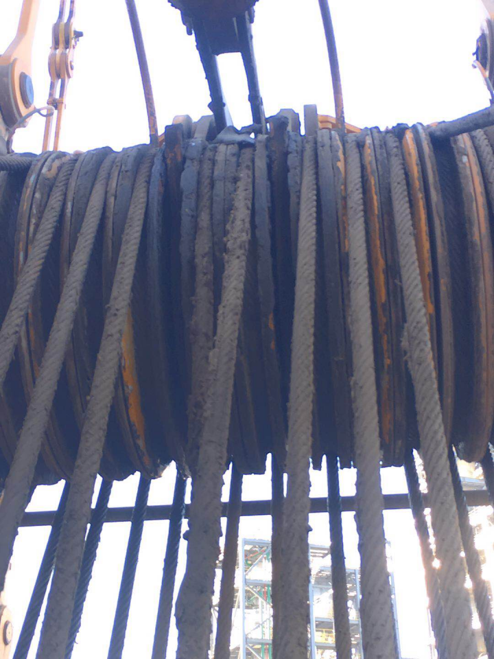 吊机钢丝绳安装方法图图片