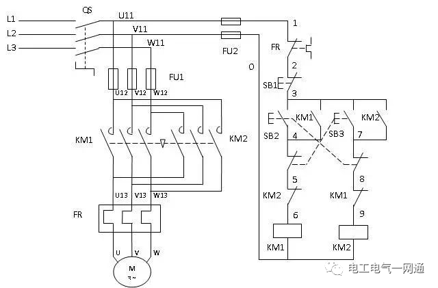三相电机正反转涵盖了哪些知识点的图4
