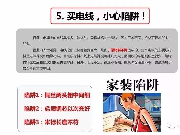 经典！家装电线选择及布线施工图解的图6