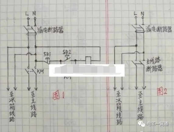 一键断电接触器怎么接？20年老电工高手告诉你方法！的图1