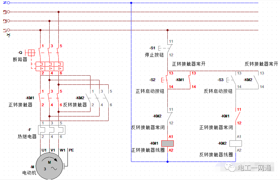 史上最全的電機(jī)正反轉(zhuǎn)講解，絕對(duì)干貨，90%的電工老師傅都收藏了！的圖2