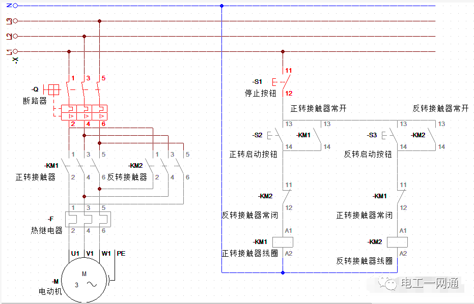史上最全的電機(jī)正反轉(zhuǎn)講解，絕對(duì)干貨，90%的電工老師傅都收藏了！的圖4