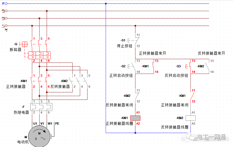 史上最全的電機(jī)正反轉(zhuǎn)講解，絕對(duì)干貨，90%的電工老師傅都收藏了！的圖3