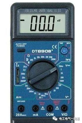 如何才能正确使用万用表？万用表上面的符号是什么意思？的图1