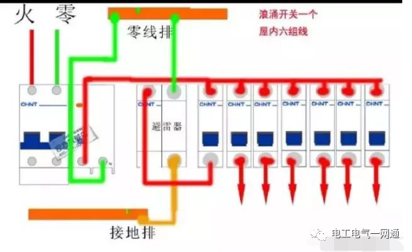 家用漏电保护器接线方法图解的图9