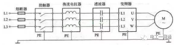 變頻器原理及接線圖，絕對干貨！要想學好變頻器，老電工師傅都說了，先從主電路與控制線路的接線開始！的圖6