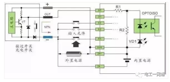 最全接线图，20张PLC与传感器接线图大全，初学PLC必看！的图23