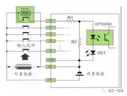 最全接线图，20张PLC与传感器接线图大全，初学PLC必看！的图11