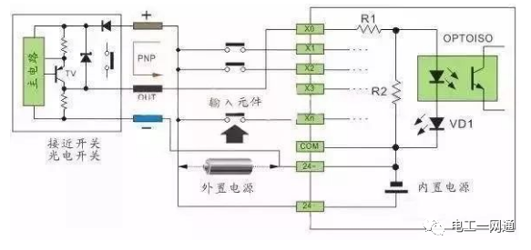 最全接线图，20张PLC与传感器接线图大全，初学PLC必看！的图24