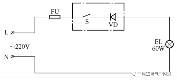 几个开关控制几个灯的接线，你说几个就几个，看完自己都能接的图9