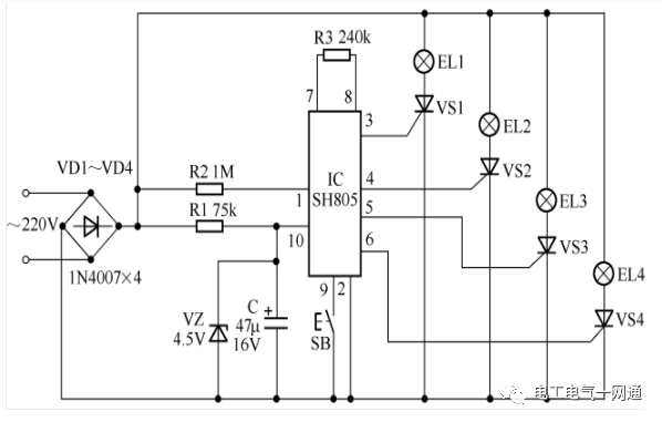 几个开关控制几个灯的接线，你说几个就几个，看完自己都能接的图19