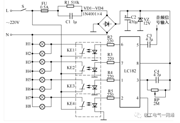 几个开关控制几个灯的接线，你说几个就几个，看完自己都能接的图24