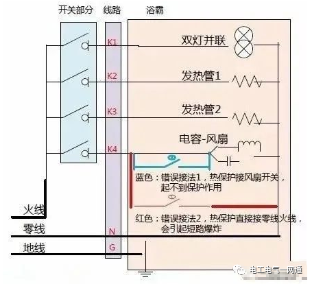 一線水電工分享浴霸開關接線的幾個步驟的圖16