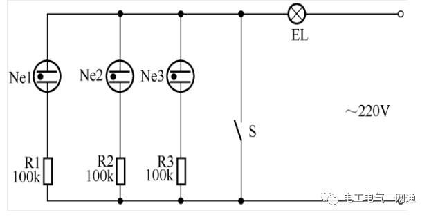 几个开关控制几个灯的接线，你说几个就几个，看完自己都能接的图27