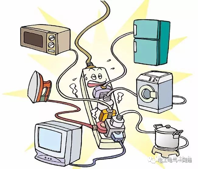 家庭电路常见四种故障及其处理方法的图1