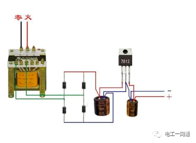 56张电工实物接线图（含日光灯类、断路器控制回路、电动机、热电偶、电能表..）最全电路接线图，很多老电工也不会！的图125