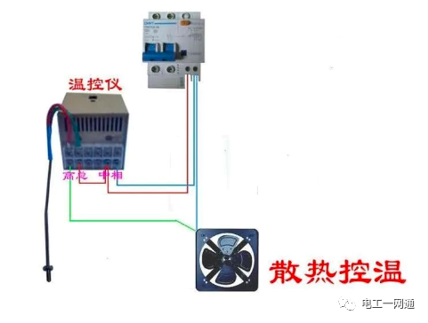 56张电工实物接线图（含日光灯类、断路器控制回路、电动机、热电偶、电能表..）最全电路接线图，很多老电工也不会！的图71