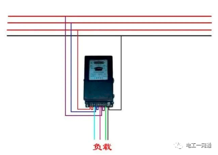 56张电工实物接线图（含日光灯类、断路器控制回路、电动机、热电偶、电能表..）最全电路接线图，很多老电工也不会！的图110