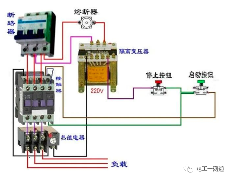 56张电工实物接线图（含日光灯类、断路器控制回路、电动机、热电偶、电能表..）最全电路接线图，很多老电工也不会！的图27