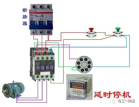 56张电工实物接线图（含日光灯类、断路器控制回路、电动机、热电偶、电能表..）最全电路接线图，很多老电工也不会！的图66
