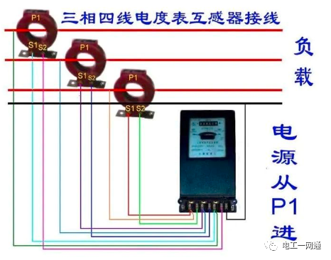 56张电工实物接线图（含日光灯类、断路器控制回路、电动机、热电偶、电能表..）最全电路接线图，很多老电工也不会！的图103