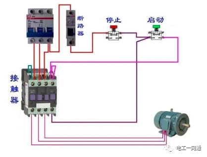 56张电工实物接线图（含日光灯类、断路器控制回路、电动机、热电偶、电能表..）最全电路接线图，很多老电工也不会！的图34
