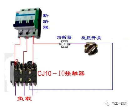 56张电工实物接线图（含日光灯类、断路器控制回路、电动机、热电偶、电能表..）最全电路接线图，很多老电工也不会！的图25