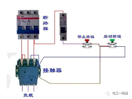56张电工实物接线图（含日光灯类、断路器控制回路、电动机、热电偶、电能表..）最全电路接线图，很多老电工也不会！的图23