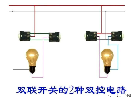 56张电工实物接线图（含日光灯类、断路器控制回路、电动机、热电偶、电能表..）最全电路接线图，很多老电工也不会！的图2