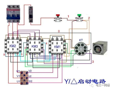 56张电工实物接线图（含日光灯类、断路器控制回路、电动机、热电偶、电能表..）最全电路接线图，很多老电工也不会！的图67