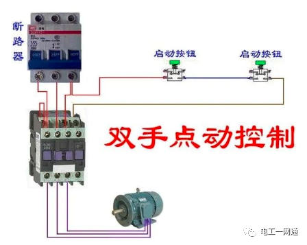 56张电工实物接线图（含日光灯类、断路器控制回路、电动机、热电偶、电能表..）最全电路接线图，很多老电工也不会！的图40