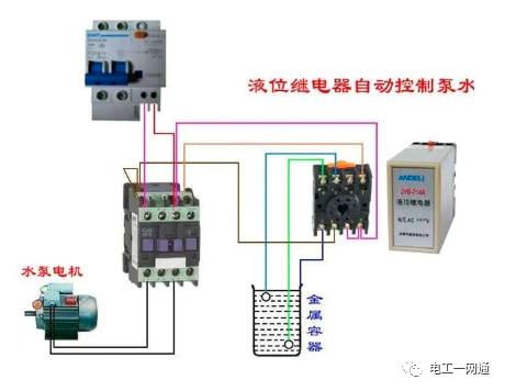 56张电工实物接线图（含日光灯类、断路器控制回路、电动机、热电偶、电能表..）最全电路接线图，很多老电工也不会！的图30