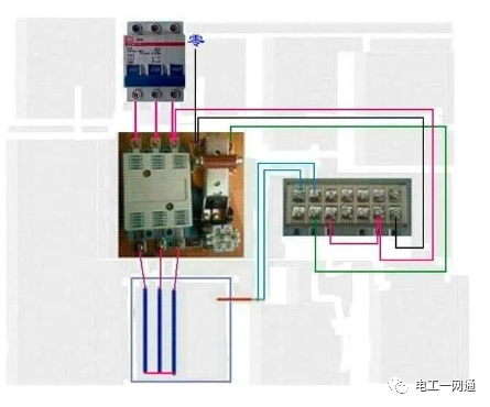 56张电工实物接线图（含日光灯类、断路器控制回路、电动机、热电偶、电能表..）最全电路接线图，很多老电工也不会！的图75