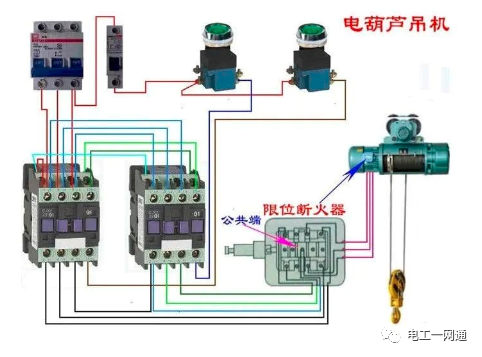 56张电工实物接线图（含日光灯类、断路器控制回路、电动机、热电偶、电能表..）最全电路接线图，很多老电工也不会！的图132