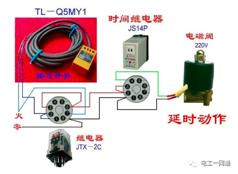 56张电工实物接线图（含日光灯类、断路器控制回路、电动机、热电偶、电能表..）最全电路接线图，很多老电工也不会！的图65