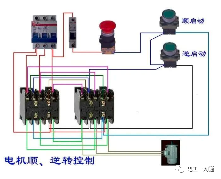 56张电工实物接线图（含日光灯类、断路器控制回路、电动机、热电偶、电能表..）最全电路接线图，很多老电工也不会！的图57