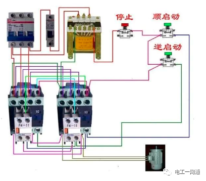 56张电工实物接线图（含日光灯类、断路器控制回路、电动机、热电偶、电能表..）最全电路接线图，很多老电工也不会！的图54