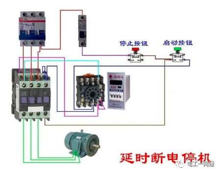 56张电工实物接线图（含日光灯类、断路器控制回路、电动机、热电偶、电能表..）最全电路接线图，很多老电工也不会！的图43