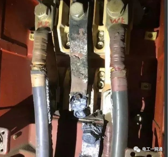 400KW电机接线铜排烧断了？为什么会烧断？建议新手电工来看看原因！的图1