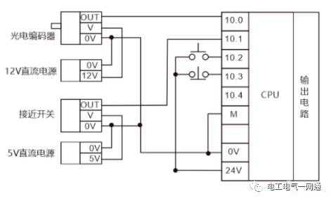 新手必看的最全PLC输入输出各种回路接线，值得收藏！的图7