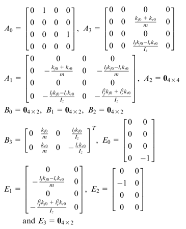 基于线性变参数系统的四轮转向自主地面车辆路径跟踪控制及实验验证的图42