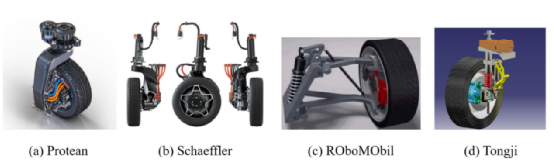 面向自动驾驶：四轮独立驱动/转向电动汽车配置与控制综述与展望的图4