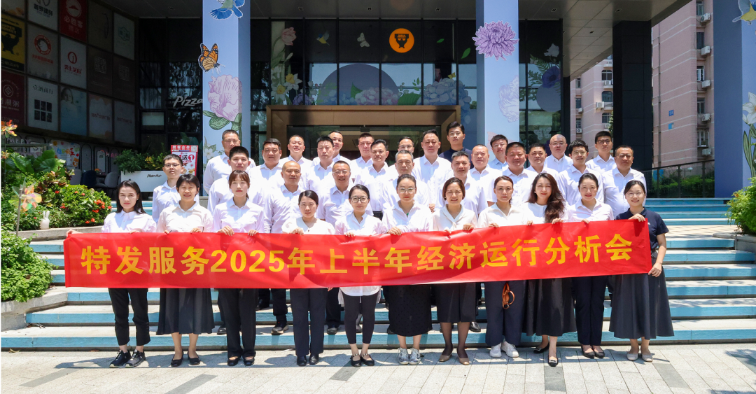 新闻 | 众志砺行 征程共赴——特发服务2025年上半年经济运行分析会召开