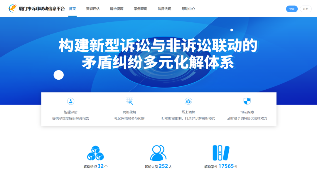 喜訊|祝賀“多元矛盾糾紛聯(lián)動(dòng)調(diào)解信息化平臺(tái)”入選廈門(mén)市2020年社會(huì)治理智能化應(yīng)用“創(chuàng)新應(yīng)用項(xiàng)目”！