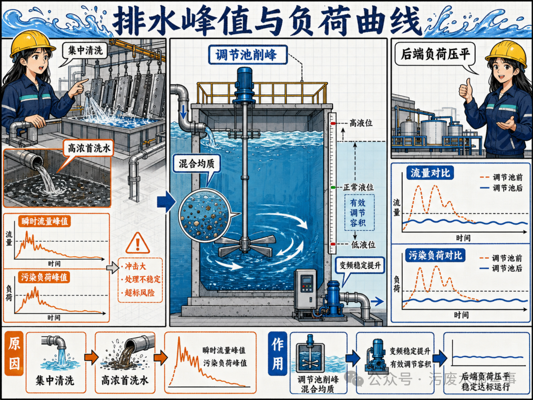 工藝拆解 01-調節池為什么不是“挖個池子存水”這么簡單？