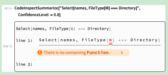 Wolfram 语言中的静态分析工具的图10