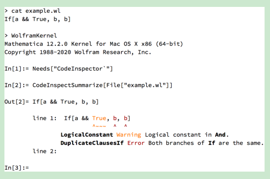 Wolfram 语言中的静态分析工具的图7